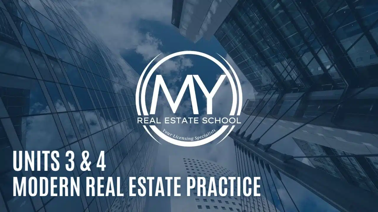 Modern Real Estate Practice 3&4